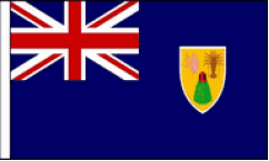 Turks and Caicos Hand Waving Flags